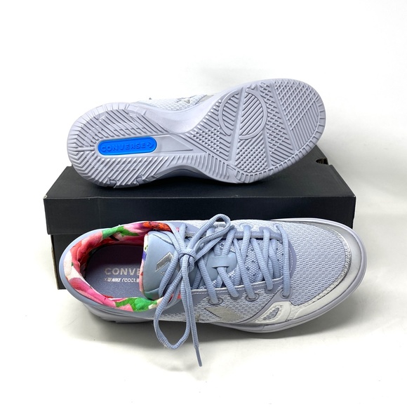 Converse G4 OX Obsidian Low Top Blue Silver Mesh Men’s Size Sneakers 170298C - Picture 7 of 11